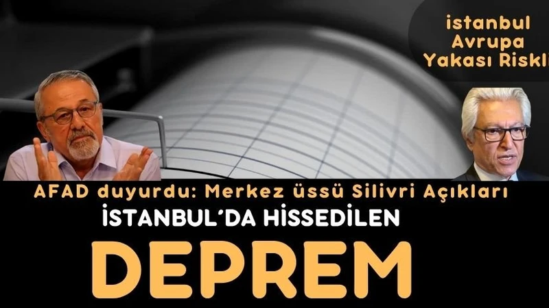 İstanbul'da Silivri Merkezli 3.8'lik Deprem! Bilim İnsanlarından Yeni Değerlendirme