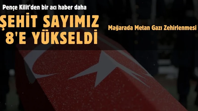 Son dakika... Pençe Kilit bölgesinde metan gazından şehit olan askerlerimizin sayısı 8'e yükseldi