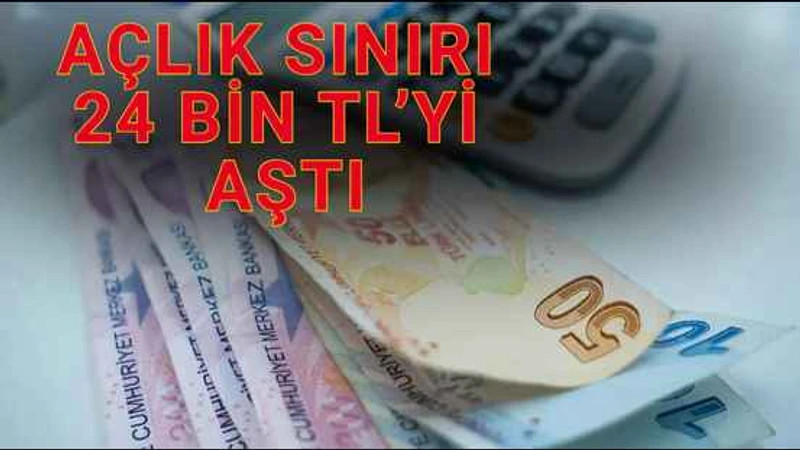 Temmuz 2025'te Açlık Sınırı 26.413 TL'ye Yükseldi: Asgari Ücret Geçim İçin Yetersiz