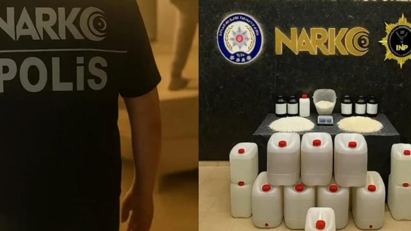 İstanbul Büyükçekmece'de Uyuşturucu Operasyonu: 218 Kilo Metamfetamin Ele Geçirildi