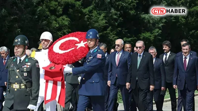Cumhurbaşkanı Erdoğan ve Devlet Erkanı 30 Ağustos'ta Anıtkabir'de