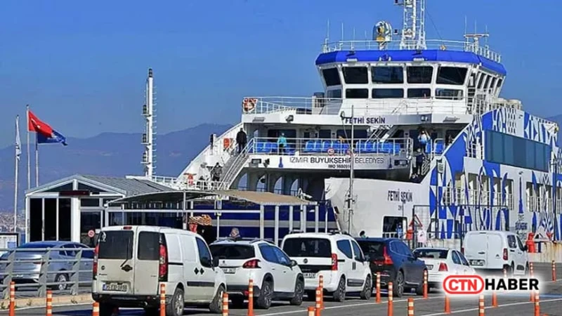 İzmirliler Dikkat İzmir'de 4 Eylül'de Feribot Seferleri Aksayacak