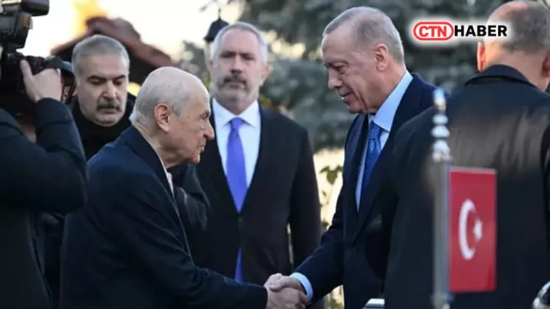 Ankara'da Kritik Zirve: Erdoğan, Bahçeli'yi Ziyaret Etti
