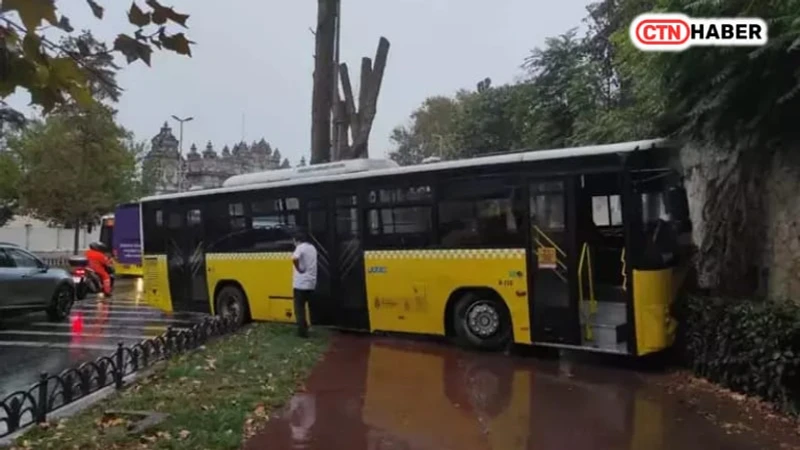 İstanbul'da peş peşe İETT kazaları: Beşiktaş ve Küçükçekmece'de otobüsler kaza yaptı