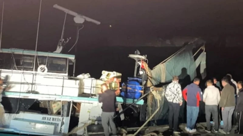 Samsun'da Balıkçı Teknesinde Patlama: 4 Yaralı