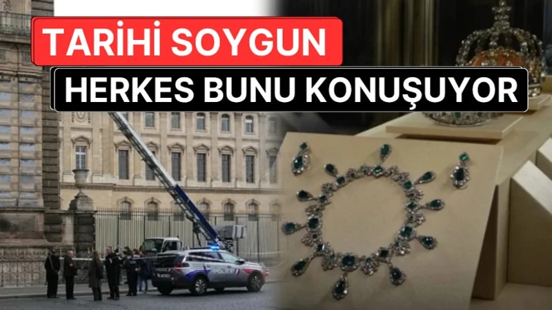 Louvre Müzesi Soygunu: İmparatoriçe Eugénie'nin Mücevherleri Gündüz Vakti Çalındı