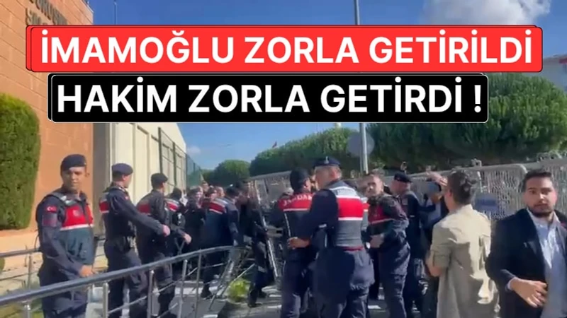 İmamoğlu “Katılmayacağım” Dedi, Zorla Getirildi: Duruşmada Gergin Anlar