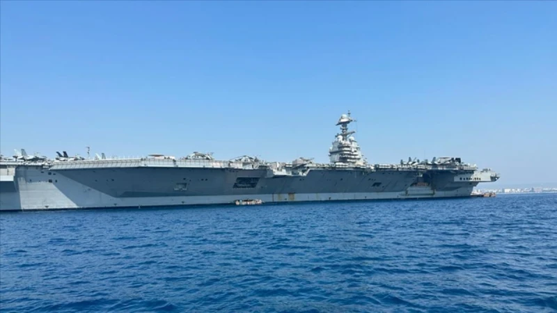 ABD, Gerald R. Ford Uçak Gemisini Karayipler'e Gönderdi: "Uyuşturucu Terörizmine Karşı Operasyon"