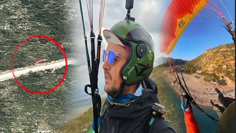 Fethiye'de Paraşüt Faciası: Rus Pilot 1700 Metreden Düşerek Hayatını Kaybetti