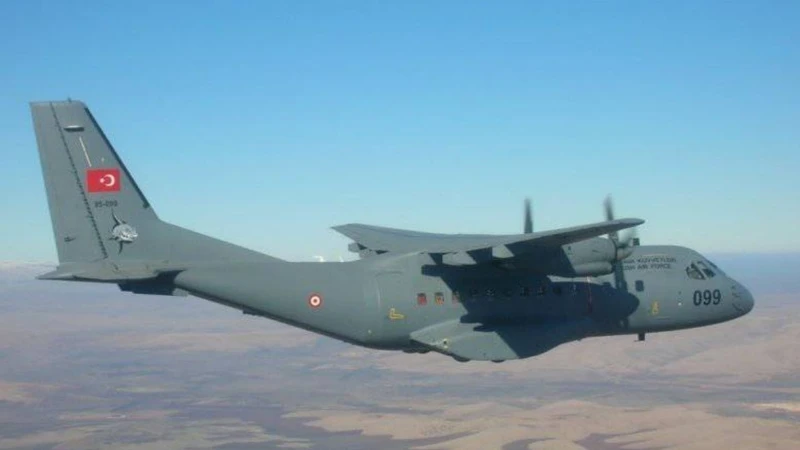 MSB: Azerbaycan'dan kalkan C130 askeri kargo uçağımız Gürcistan'da düştü