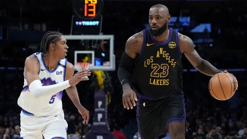 LeBron James Tarihe Geçti: Lakers'tan Utah Jazz'a Farklı Galibiyet