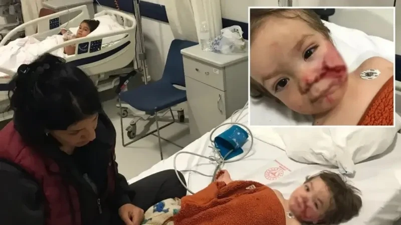 Ankara'da 2 Küçük Çocuğa Pitbull Saldırdı Kardeşler Yaralandı