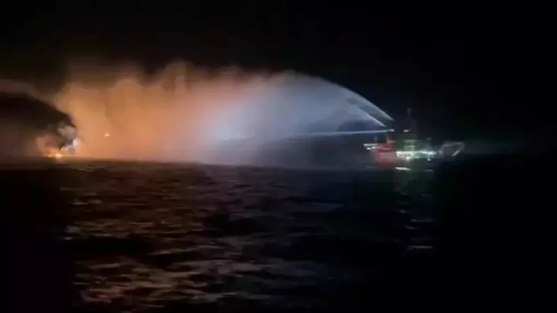 Saldırıya Uğrayan VIRAT Gemisi İstanbul Açıklarına Getirildi