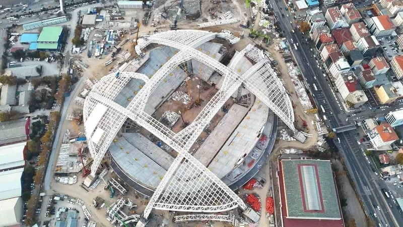 Ankara'da Yeni 19 Mayıs Stadyumu Yükseliyor: Dünya Çapında Tek Çatı Yapısıyla Dikkat Çekiyor