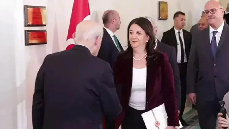 DEM Parti İmralı Heyeti, MHP Lideri Devlet Bahçeli ile Görüşmeye Başladı