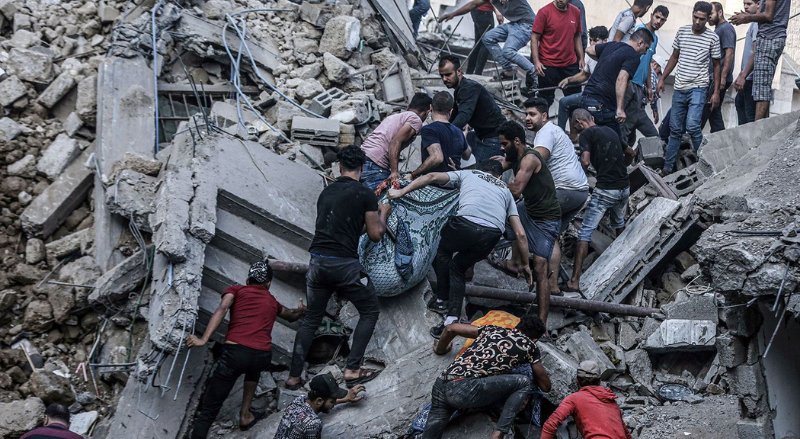 İsrail’in Gazze’deki Saldırılarında 123 Filistinli Hayatını Kaybetti: 27 Ülkeden Ortak Tepki - görsel 1