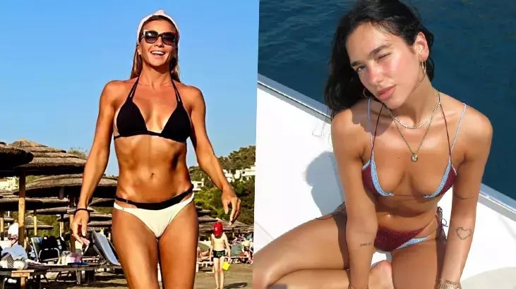 Ivana Sert’ten Tatilde Çift Bikini Modası: Dua Lipa Akımına Uyum Sağladı - görsel 3