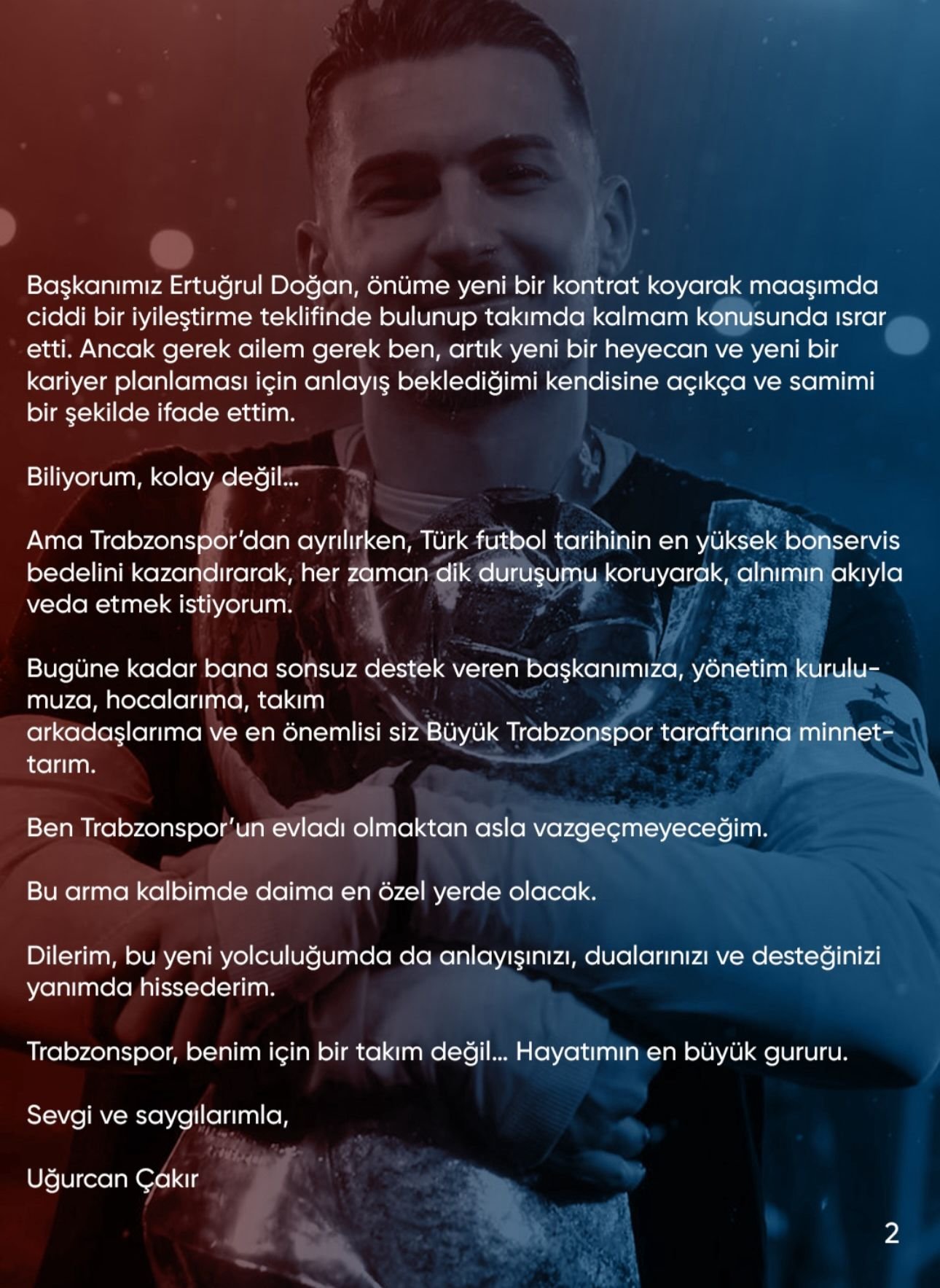 Uğurcan Çakır Resmen Galatasaray’da! Trabzonspor Tarihi Bedelle Veda Etti - görsel 1