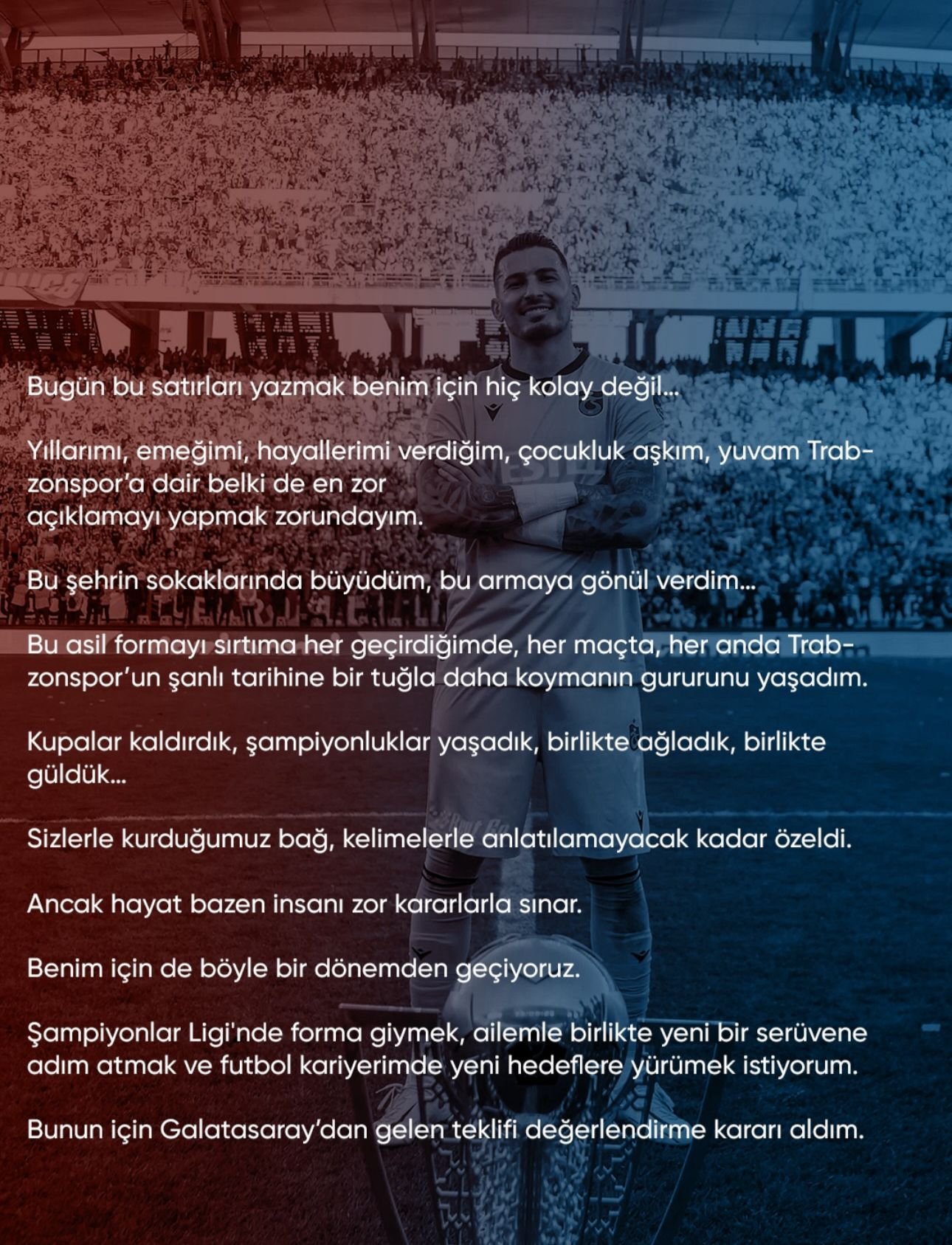 Uğurcan Çakır Resmen Galatasaray’da! Trabzonspor Tarihi Bedelle Veda Etti - görsel 2