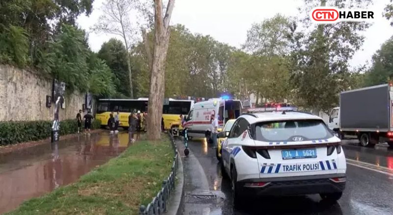 İstanbul’da peş peşe İETT kazaları: Beşiktaş ve Küçükçekmece’de otobüsler kaza yaptı - görsel 1