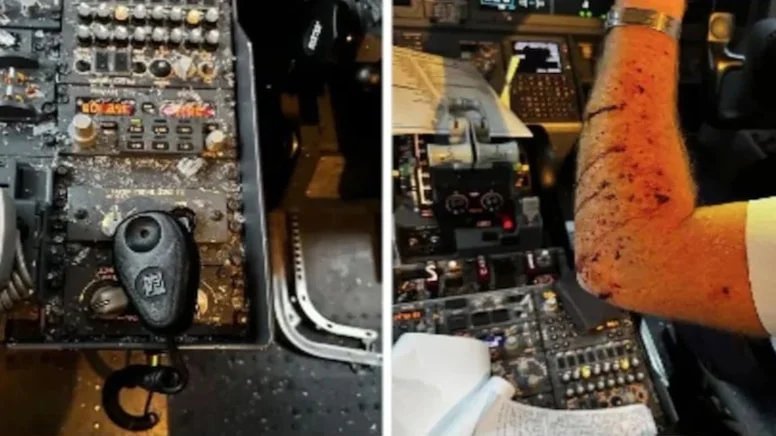 Yolcu Uçağına Meteor Çarptı: Pilot Kanlar İçinde Kaldı, Facia Son Anda Önledi - görsel 1