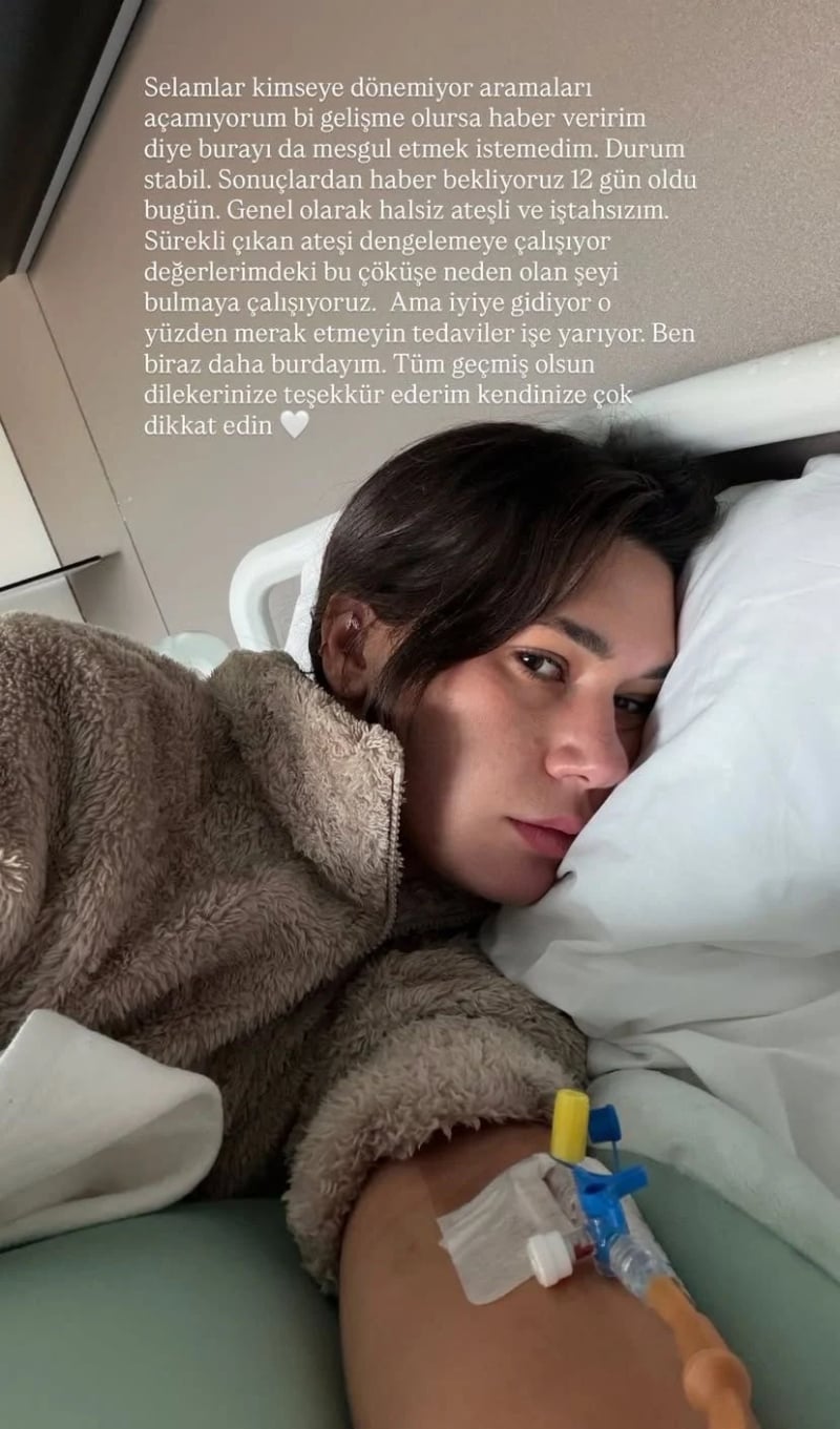 Sibil Çetinkaya 12 Gündür Hastanede: “Ateşim Düşmüyor, Ama İyileşiyorum” - görsel 1