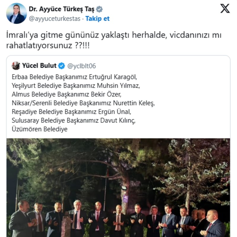 MHP’li Yücel Bulut’un Türkeş Ziyaretine Ayyüce Türkeş Taş’tan Sert Tepki - görsel 1