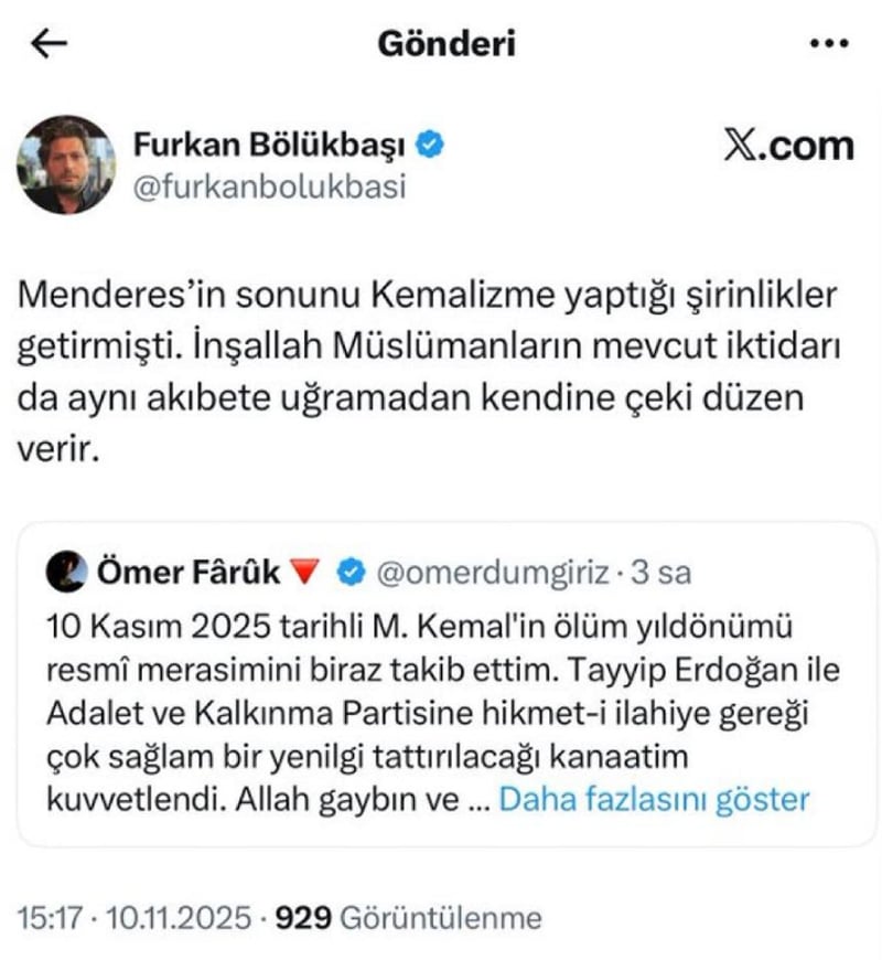 Sosyal Medya Troll’ü Furkan Bölükbaşı, Cumhurbaşkanı Erdoğan’ı Tehdit Ettiği İddiasıyla Gözaltına Alındı - görsel 1