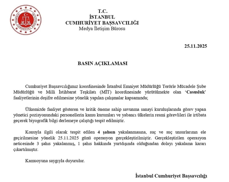 Savcılıktan “Casusluk” Operasyonu: Savunma Sanayinde 4 Yönetici İçin Gözaltı Kararı - görsel 3