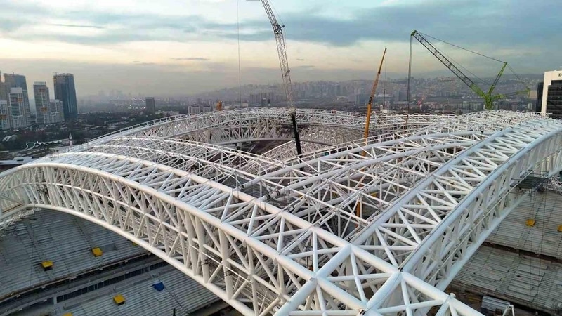 Ankara’da Yeni 19 Mayıs Stadyumu Yükseliyor: Dünya Çapında Tek Çatı Yapısıyla Dikkat Çekiyor - görsel 1