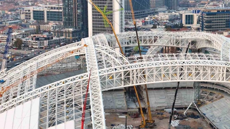 Ankara’da Yeni 19 Mayıs Stadyumu Yükseliyor: Dünya Çapında Tek Çatı Yapısıyla Dikkat Çekiyor - görsel 2