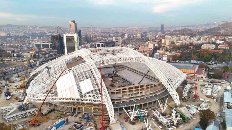 Ankara’da Yeni 19 Mayıs Stadyumu Yükseliyor: Dünya Çapında Tek Çatı Yapısıyla Dikkat Çekiyor - görsel 3