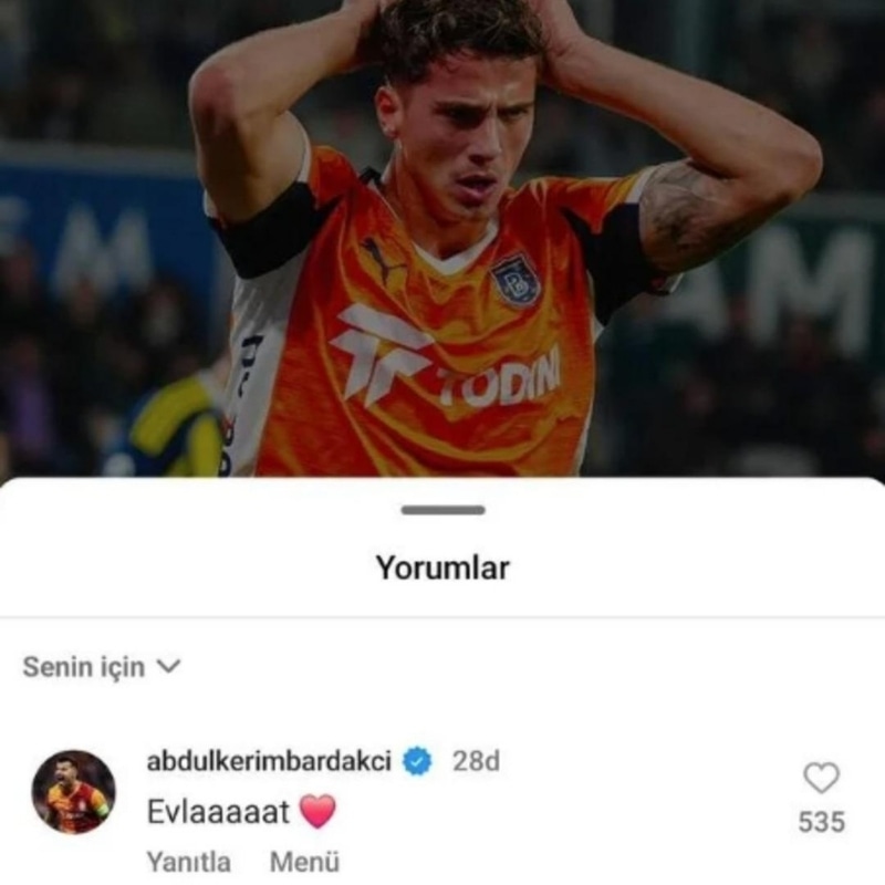Abdülkerim Bardakcı, Bertuğ Yıldırım'ın Paylaşımına "Evlat" Yorumu Yaptı - görsel 1