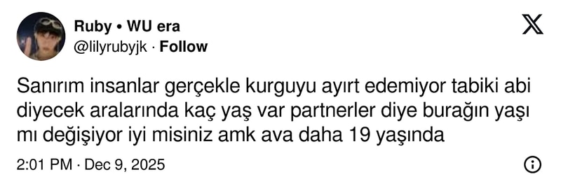 Ava Yaman, Burak Yörük'e 'Abi' Dediği İçin Sosyal Medyada Linç Yedi - görsel 1