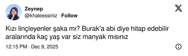 Ava Yaman, Burak Yörük'e 'Abi' Dediği İçin Sosyal Medyada Linç Yedi - görsel 4