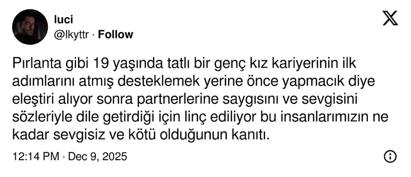 Ava Yaman, Burak Yörük'e 'Abi' Dediği İçin Sosyal Medyada Linç Yedi - görsel 5