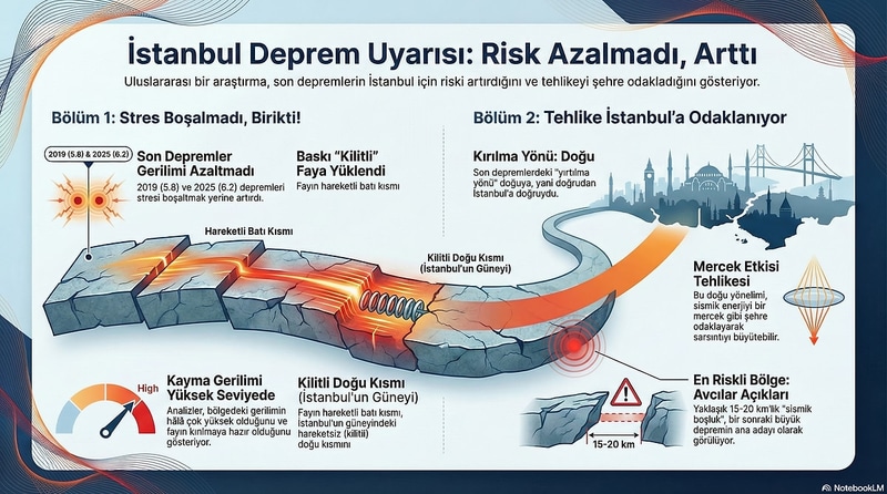 GFZ Araştırması: Marmara Fayındaki Stres Boşalmadı, İstanbul İçin Risk Arttı - görsel 1