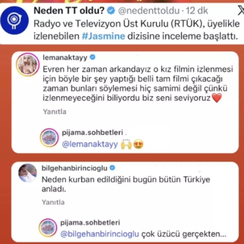 Jasmine Dizisindeki Sahnelere Tepki: Evrim Akın Asena Keskinci Hakkında Konuştu - görsel 1